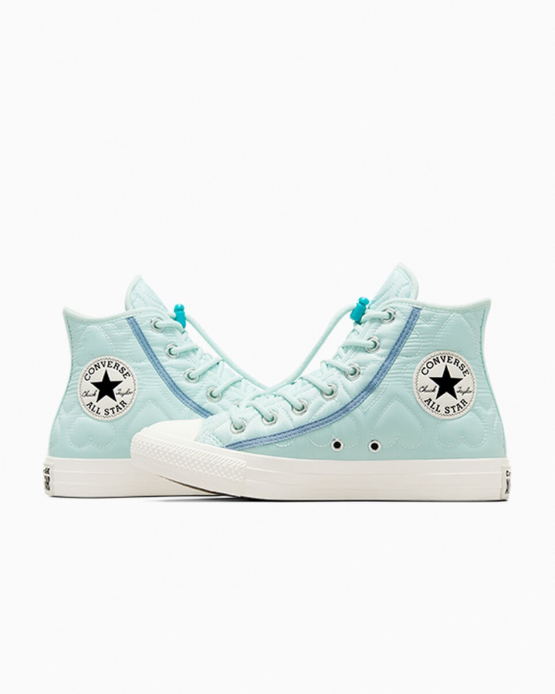 Converse Chuck Taylor All Star Quiltet Blå Blå | 95827QCYJ