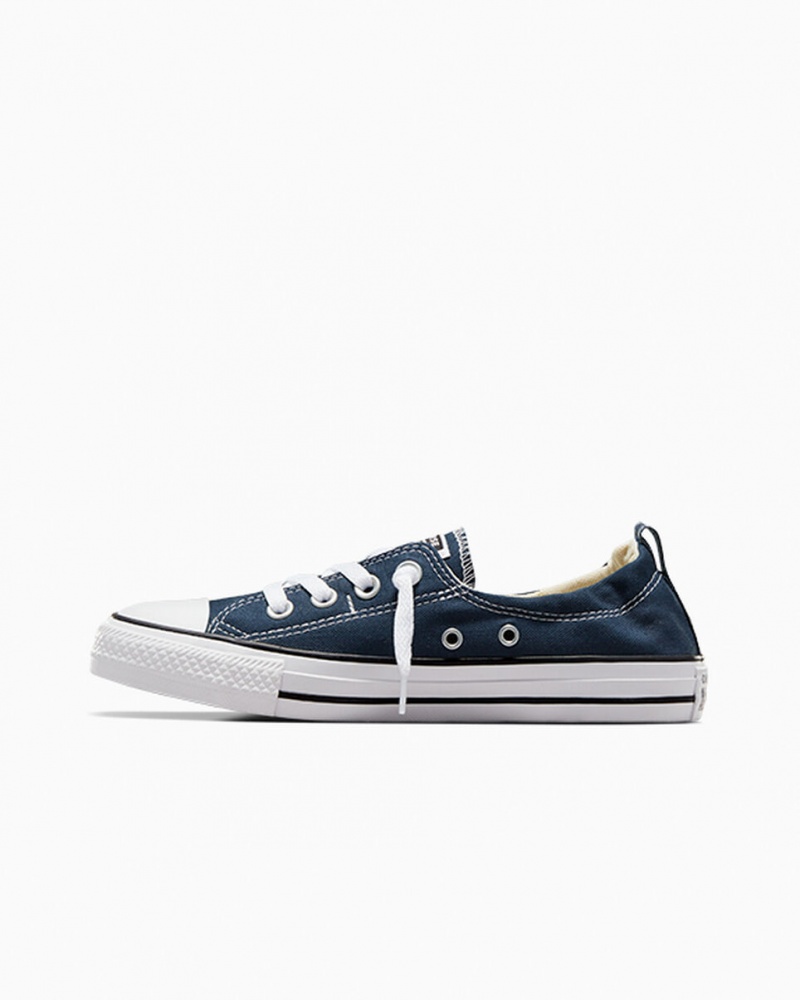 Converse Chuck Taylor All Star Shoreline Slip Mørkeblå | 92150WUBA