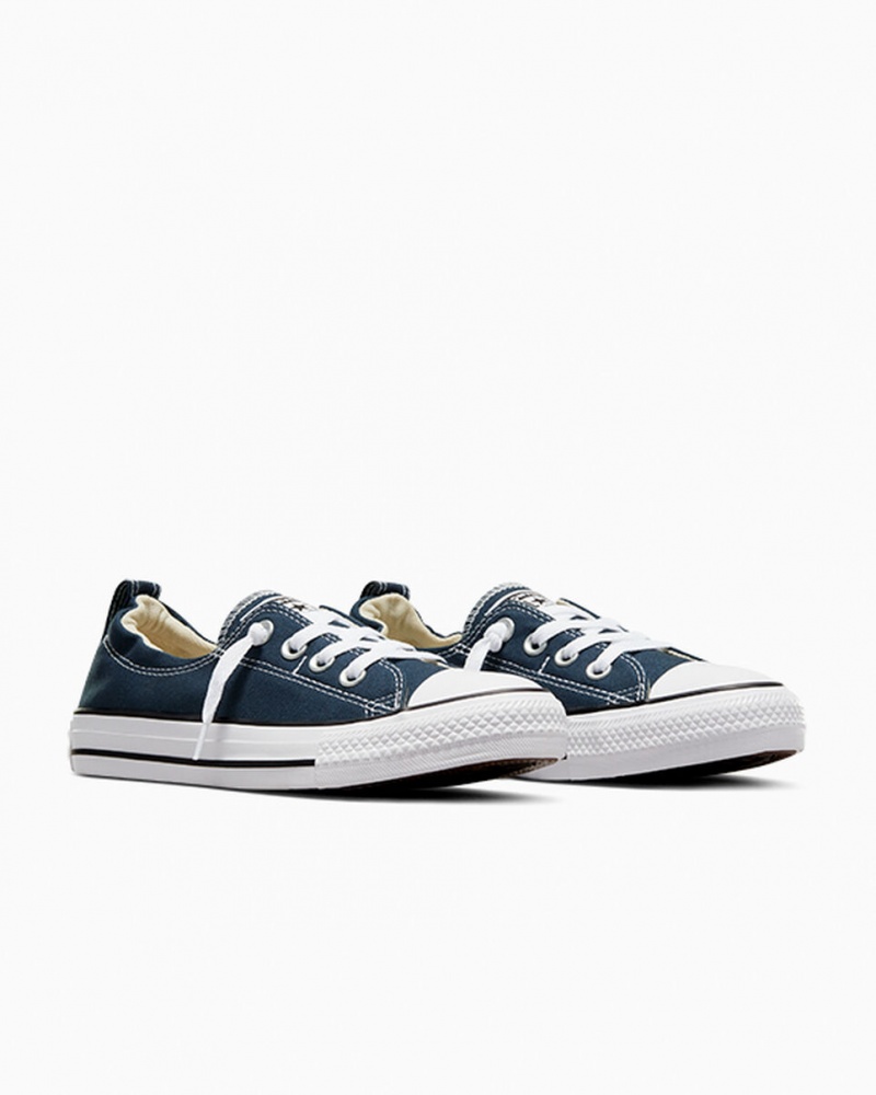 Converse Chuck Taylor All Star Shoreline Slip Mørkeblå | 92150WUBA