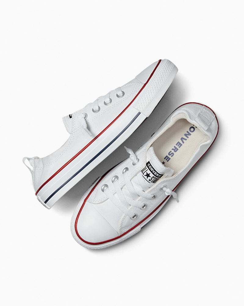 Converse Chuck Taylor All Star Shoreline Slip Hvide | 56278YMQX