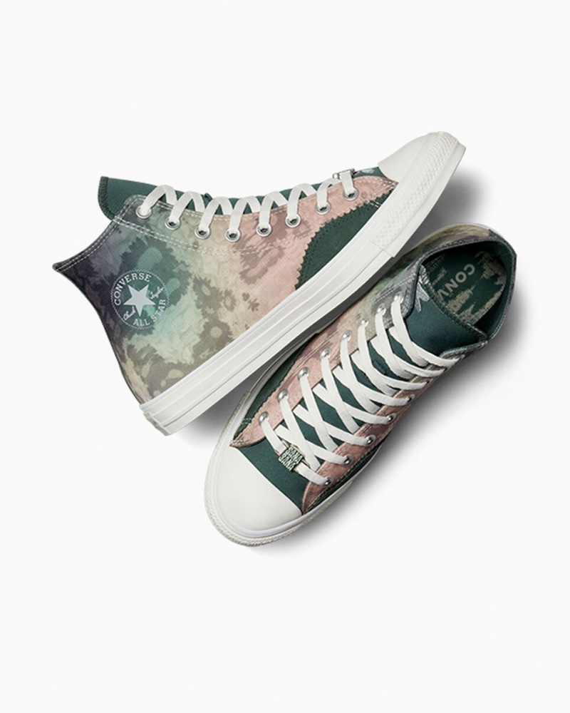 Converse Chuck Taylor All Star ¡Mi Gente! Grøn Hvide | 61834AUQH