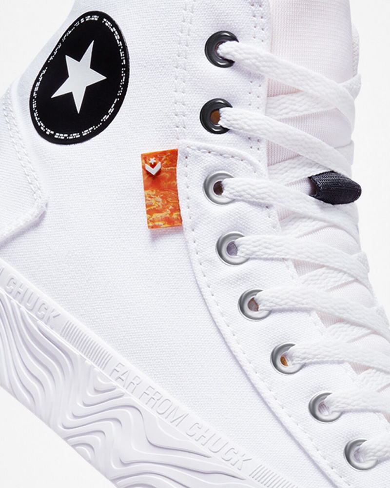 Converse Chuck Taylor Alt Star Canvas Hvide Sort Hvide | 53267DGVB