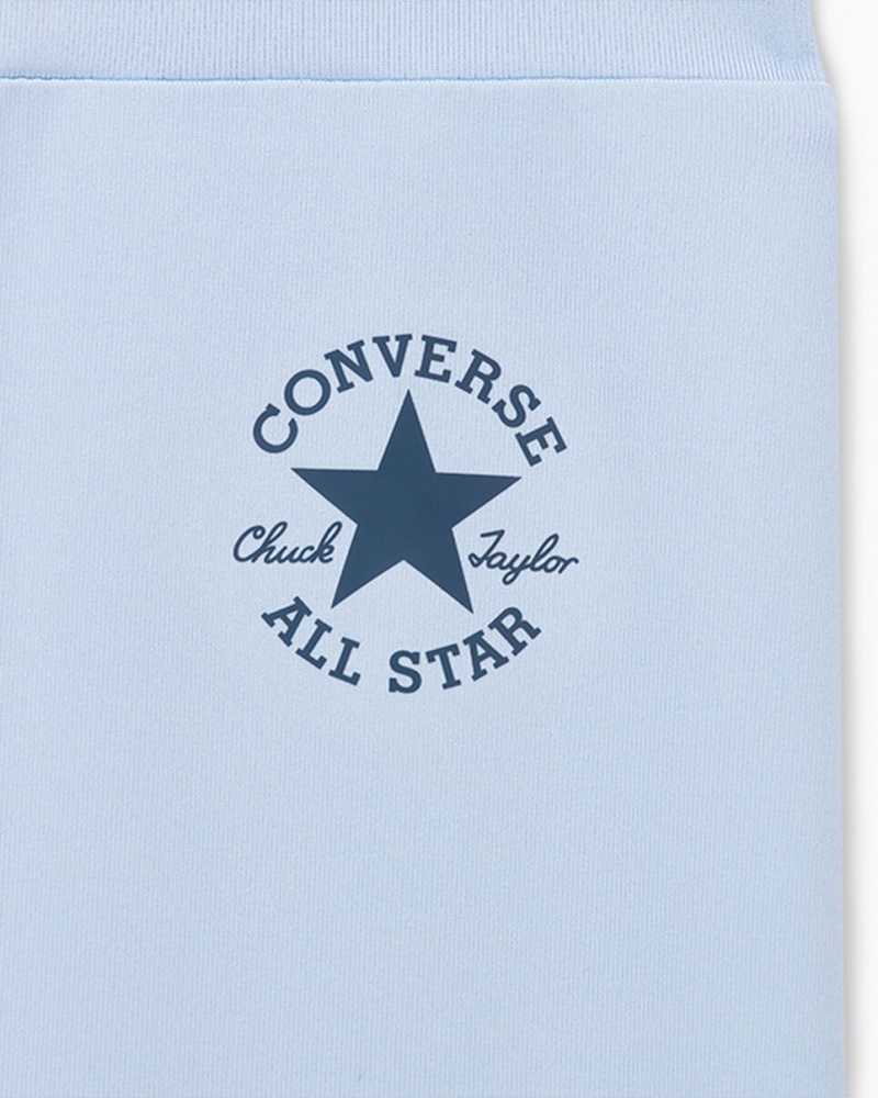 Converse Chuck Taylor Patch High Rise Leggings Mystic Sky | 04389GTRO