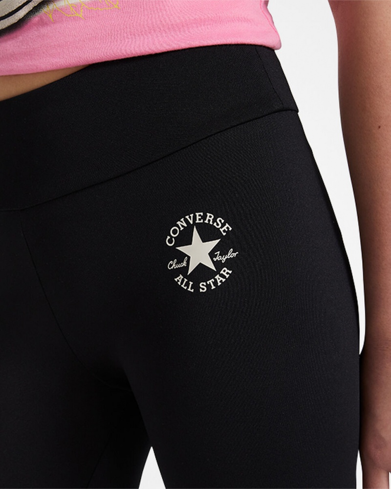 Converse Chuck Taylor Patch High Rise Leggings Sort | 52890MDWN