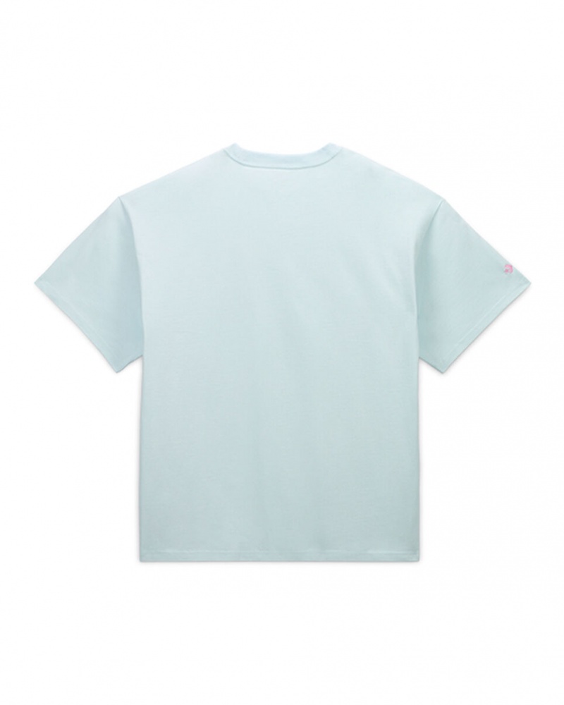 Converse Converse Go-To All Star Pride Together T-Shirt Aqua Mist | 23594UHZY