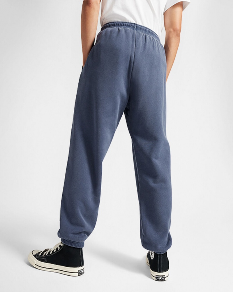 Converse Converse Go-To Sneaker Patch Loose-Fit Sweatpants Blå | 19608XETF