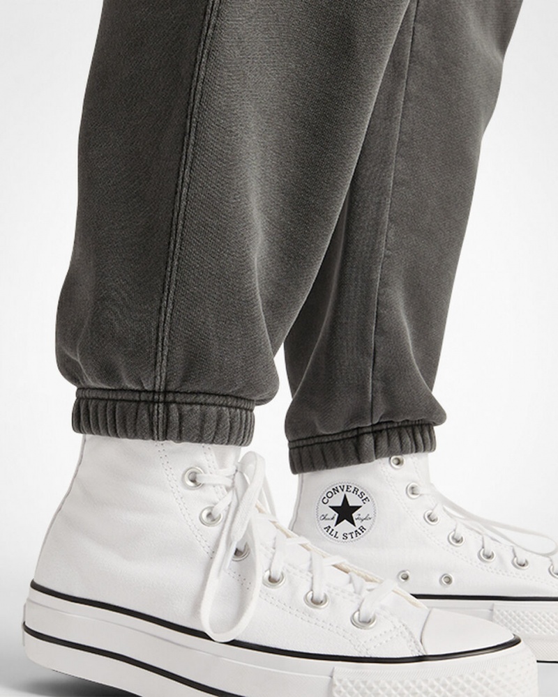 Converse Converse Go-To Sneaker Patch Loose-Fit Sweatpants Sort | 06287IQOH