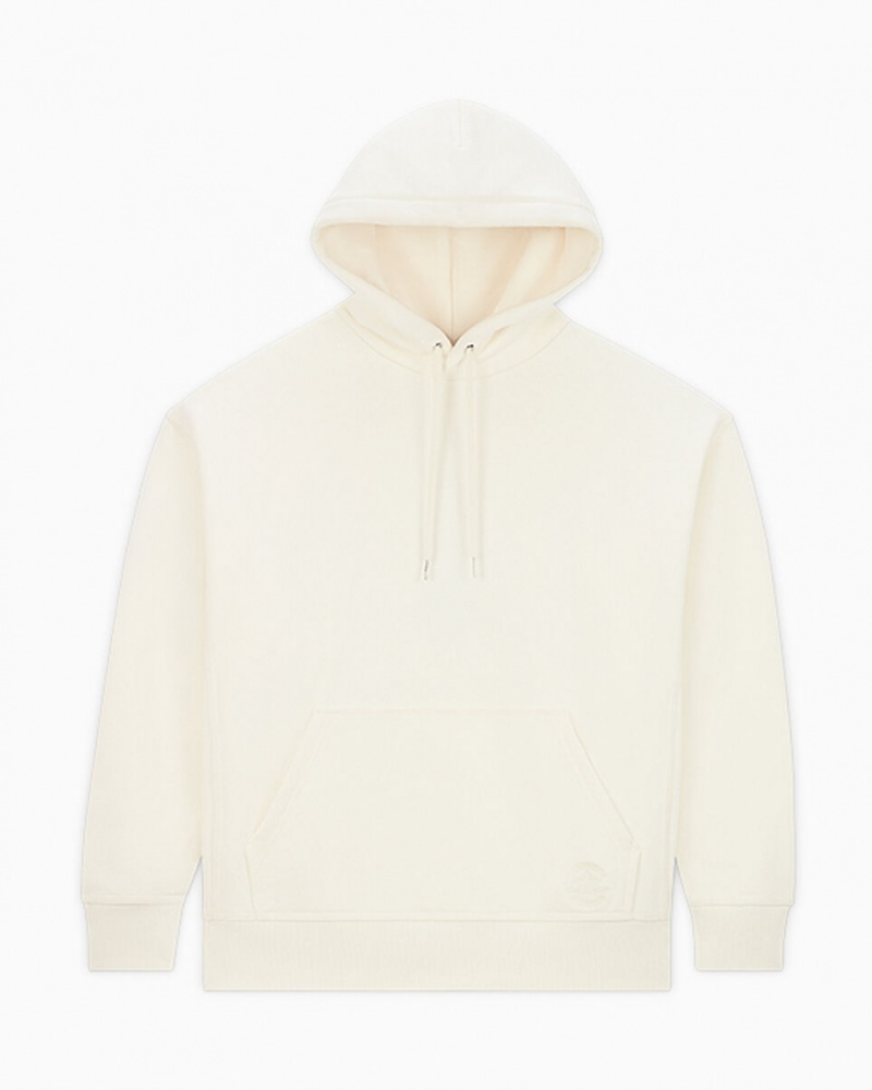 Converse Converse Gold Standard Loose-Fit Pullover Hoodie Egret | 82193QCKM