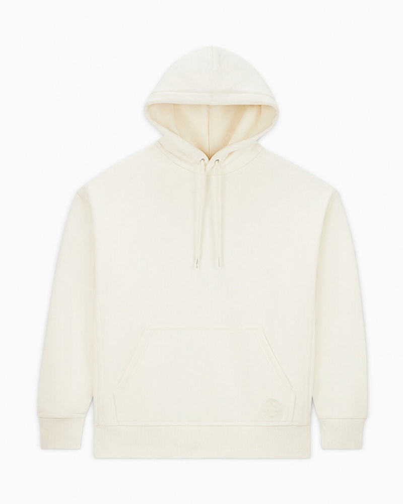 Converse Converse Gold Standard Loose-Fit Pullover Hoodie Egret | 82193QCKM