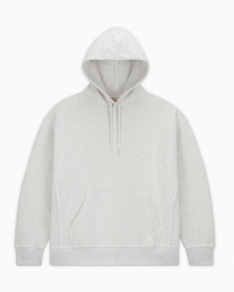 Converse Converse Gold Standard Loose-Fit Pullover Hoodie Lysegrå | 76958QZJH