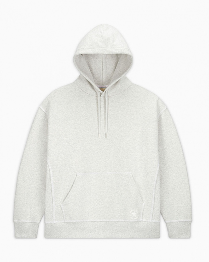 Converse Converse Gold Standard Loose-Fit Pullover Hoodie Lysegrå | 76958QZJH