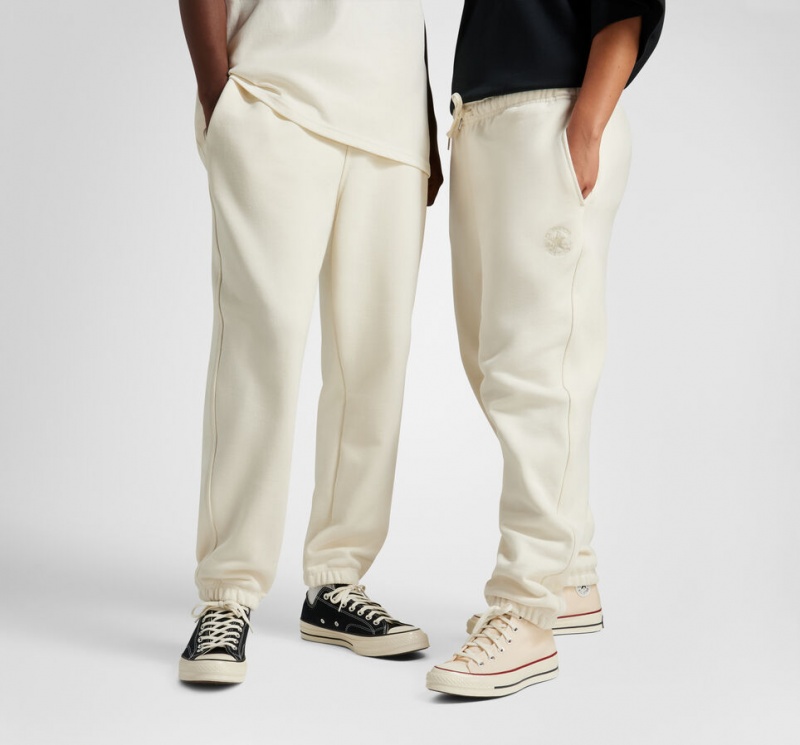 Converse Converse Gold Standard Loose-Fit Sweatpants Egret | 21470EPAM