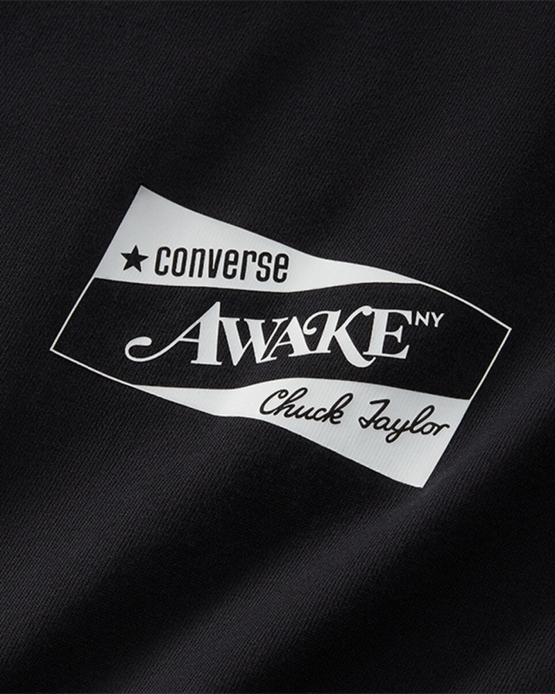 Converse Converse x Awake NY Jersey T-Shirt Sort | 80621DZUG