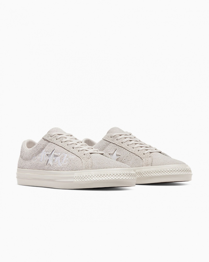 Converse Converse x Awake NY One Star Pro Hvide Sort Hvide | 21378SMXF