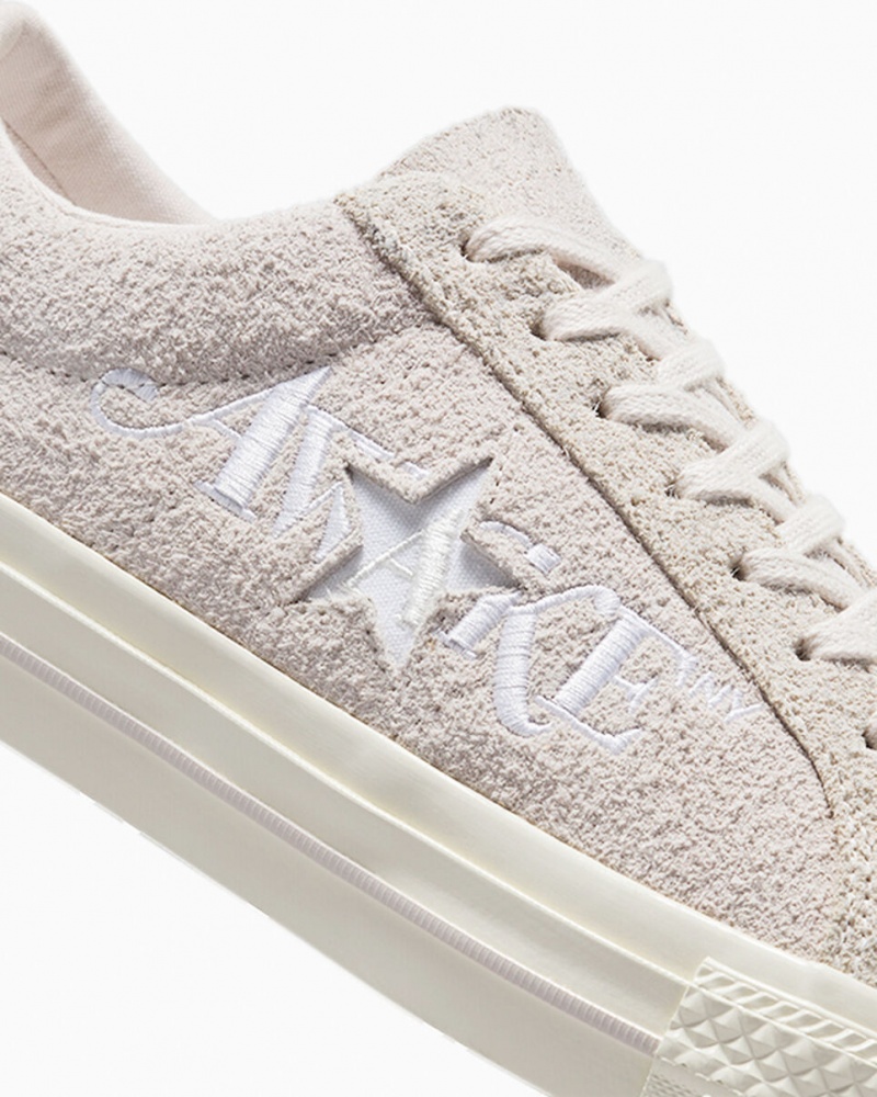 Converse Converse x Awake NY One Star Pro Hvide Sort Hvide | 21378SMXF