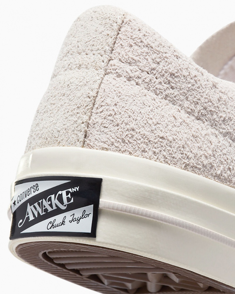 Converse Converse x Awake NY One Star Pro Hvide Sort Hvide | 21378SMXF