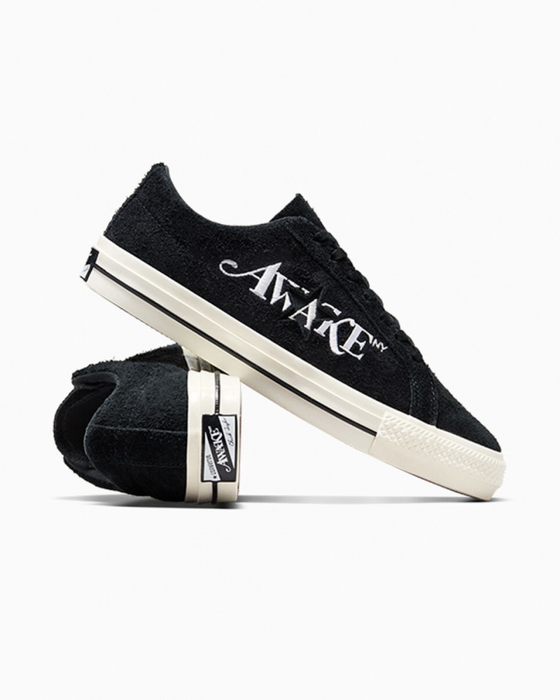 Converse Converse x Awake NY One Star Pro Sort Hvide | 90854ANJG