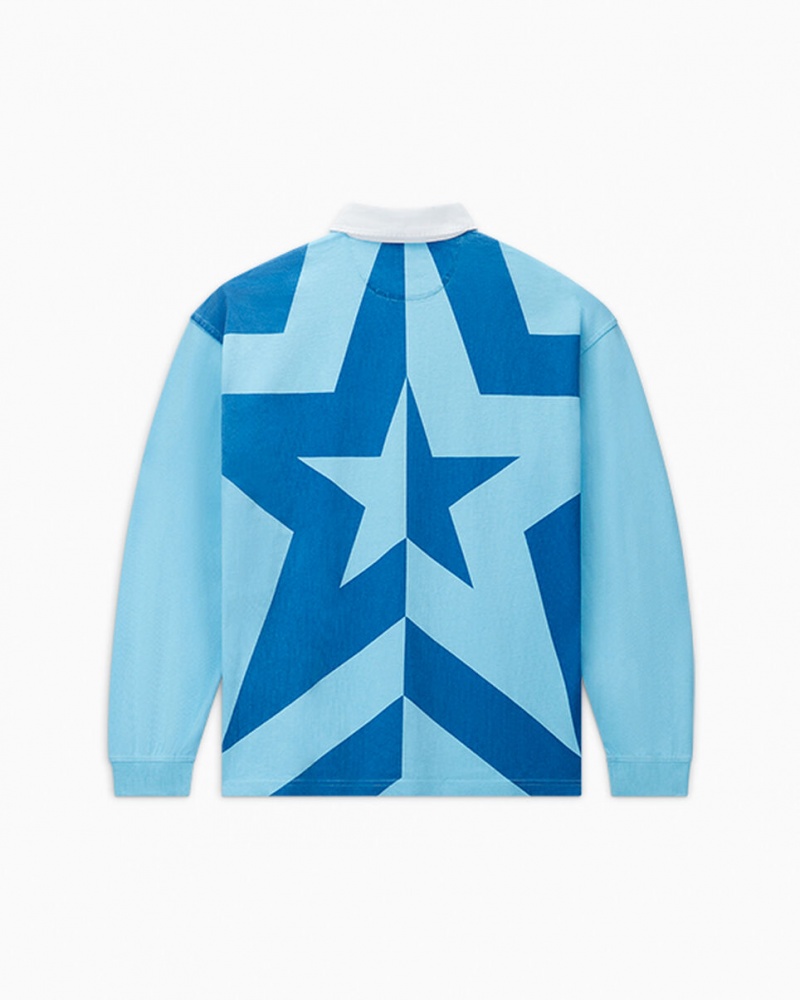 Converse Converse x Awake NY Rugby Shirt Baltic Sea | 04198RQOU