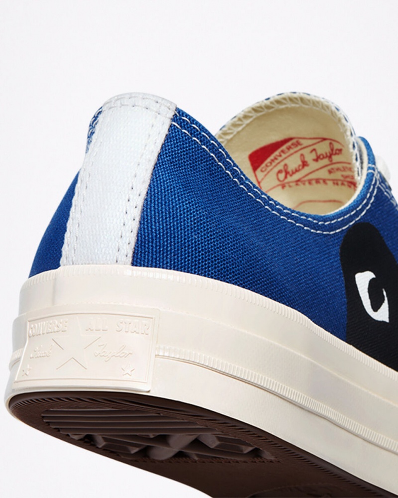 Converse Converse x Comme des Garçons PLAY Chuck 70 Blå Sort | 89716WVIB