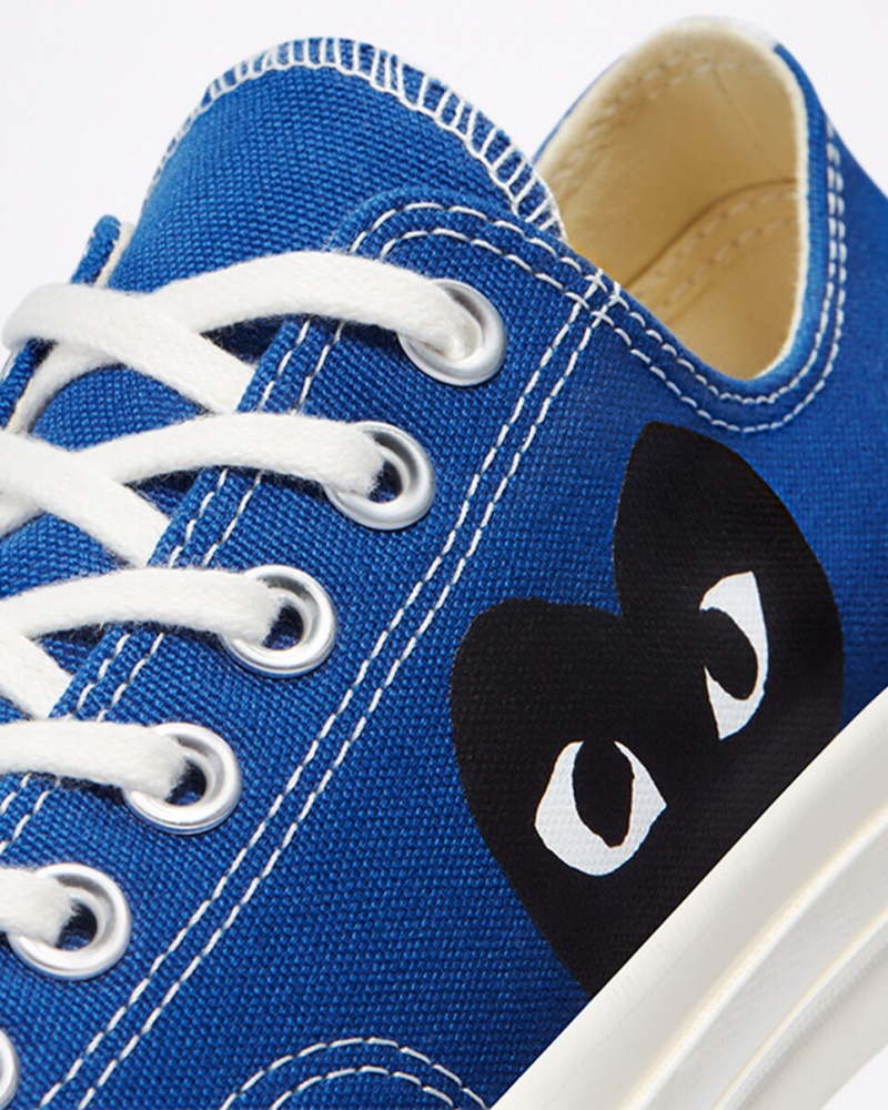 Converse Converse x Comme des Garçons PLAY Chuck 70 Blå Sort | 89716WVIB