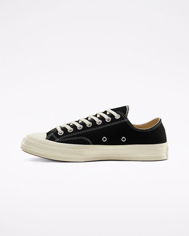 Converse Converse x Comme des Garçons PLAY Chuck 70 Sort Hvide Rød | 78902XKOY