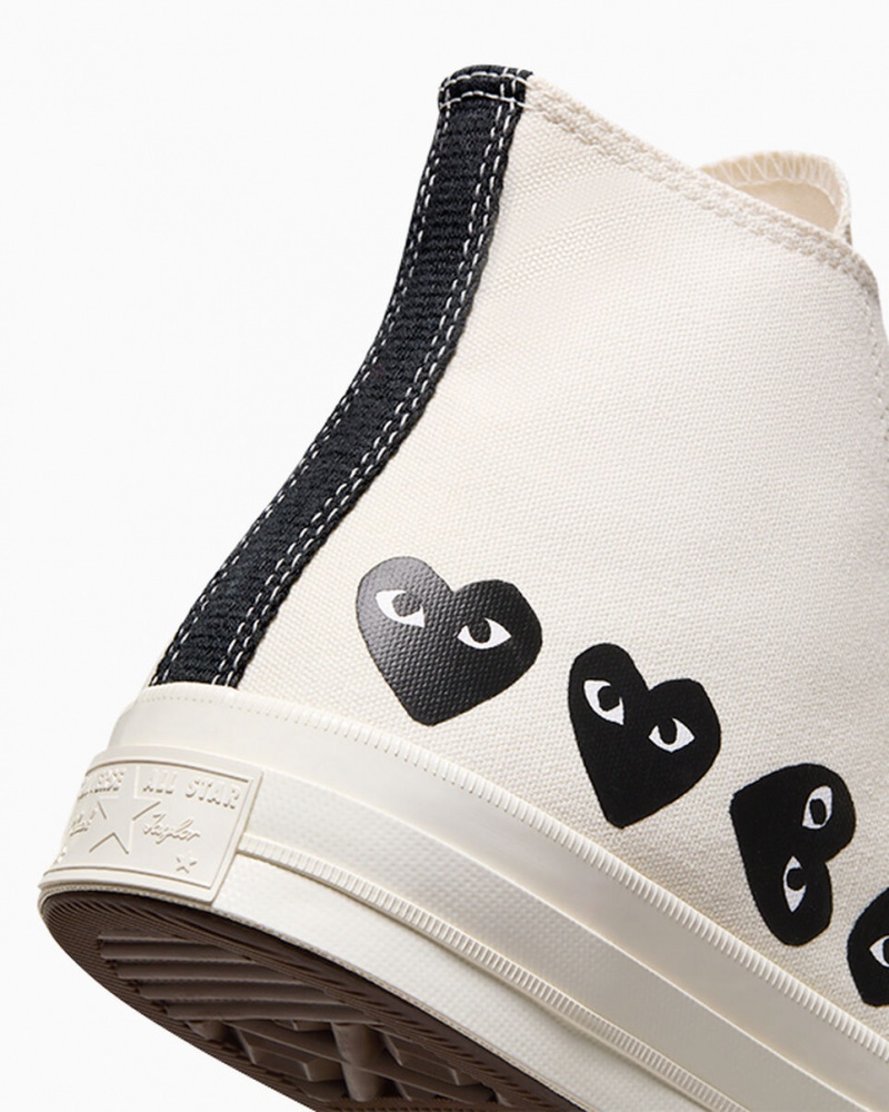 Converse Converse x Comme des Garçons PLAY Chuck 70 Multi Heart Sort | 84602HTFK