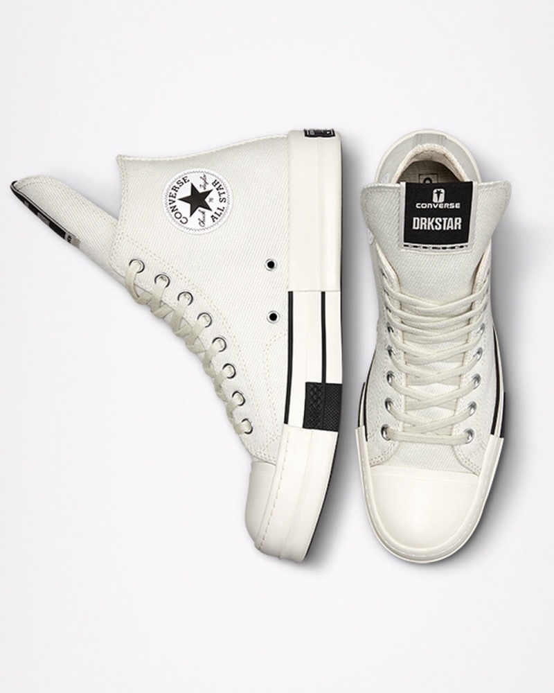 Converse Converse x DRKSHDW DRKSTAR Chuck 70 Hvide Sort | 62739SFMJ