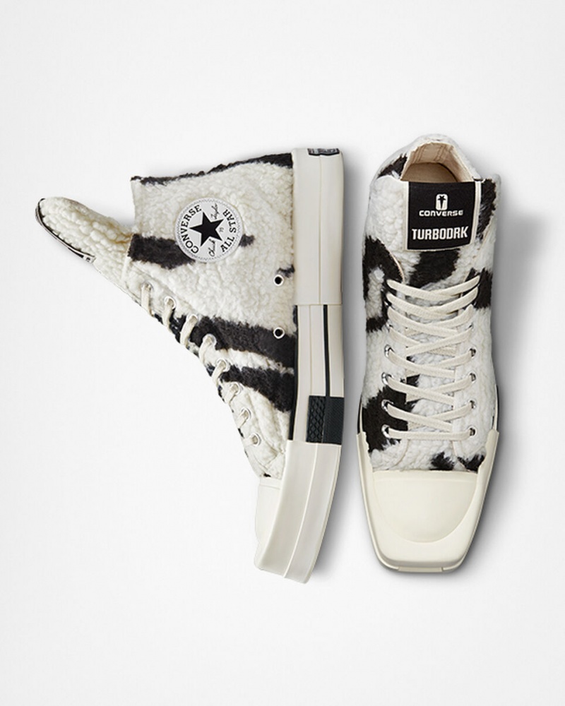 Converse Converse x DRKSHDW TURBODRK Chuck 70 Hvide Sort | 59604SHFM