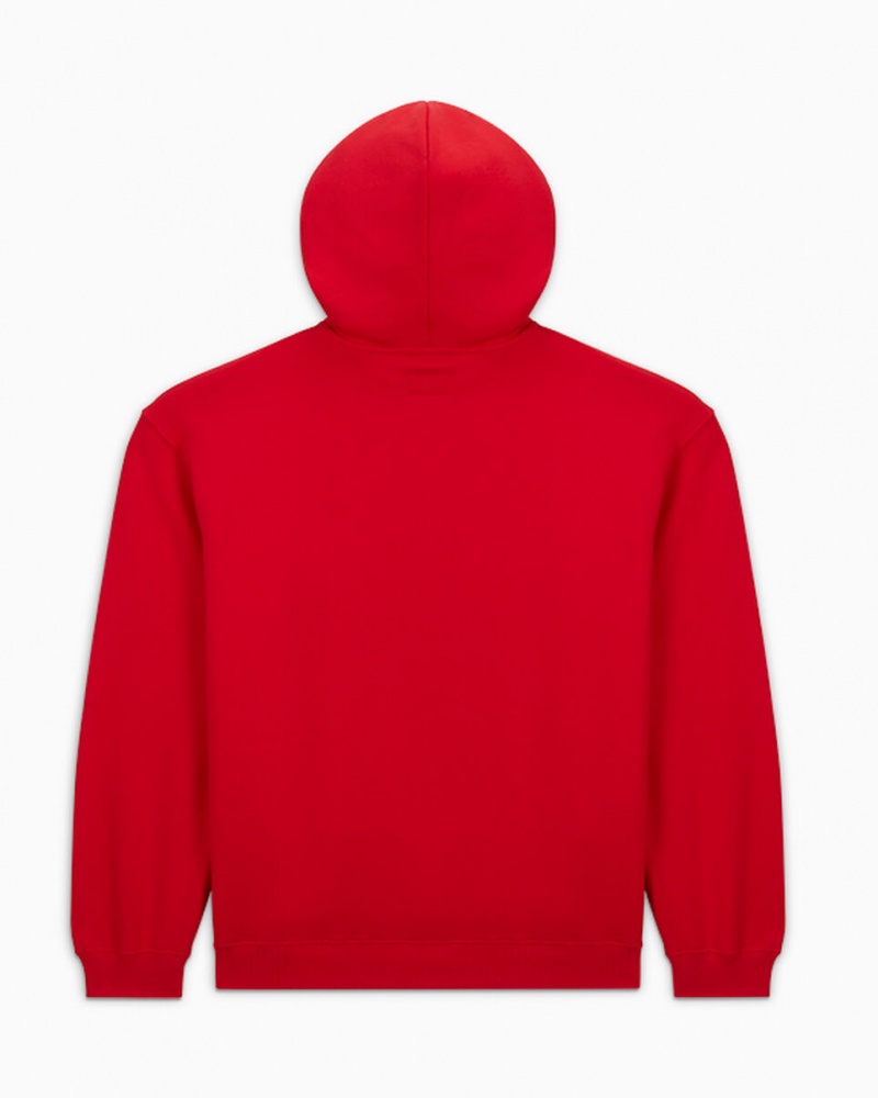 Converse Converse x LFC Loose-Fit Hoodie Tomato | 03167WGFN