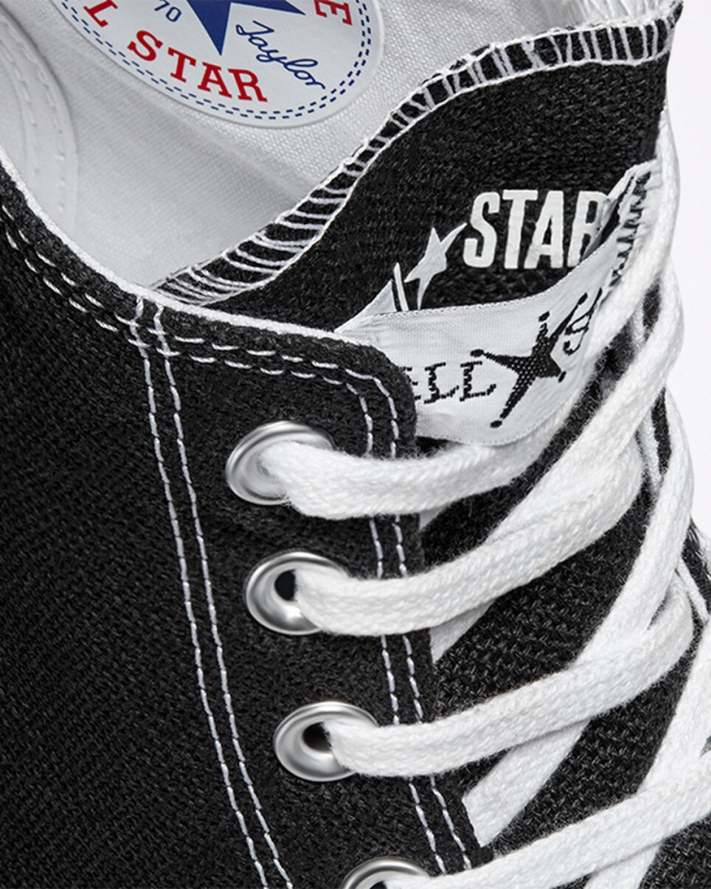 Converse Converse x Stüssy Chuck 70 Sort Hvide Sort | 24013PZBS