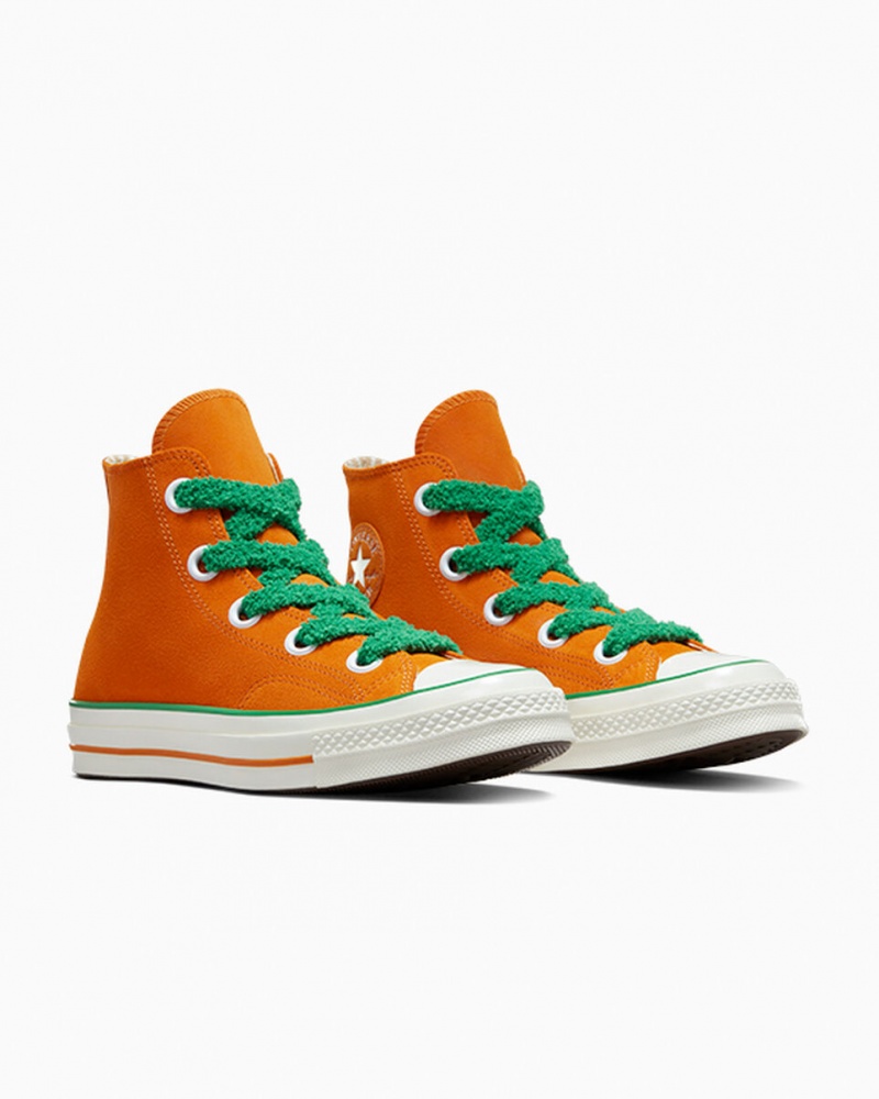 Converse Converse x Wonka Chuck 70 Oompa Loompa Orange Grøn | 40392NTUW