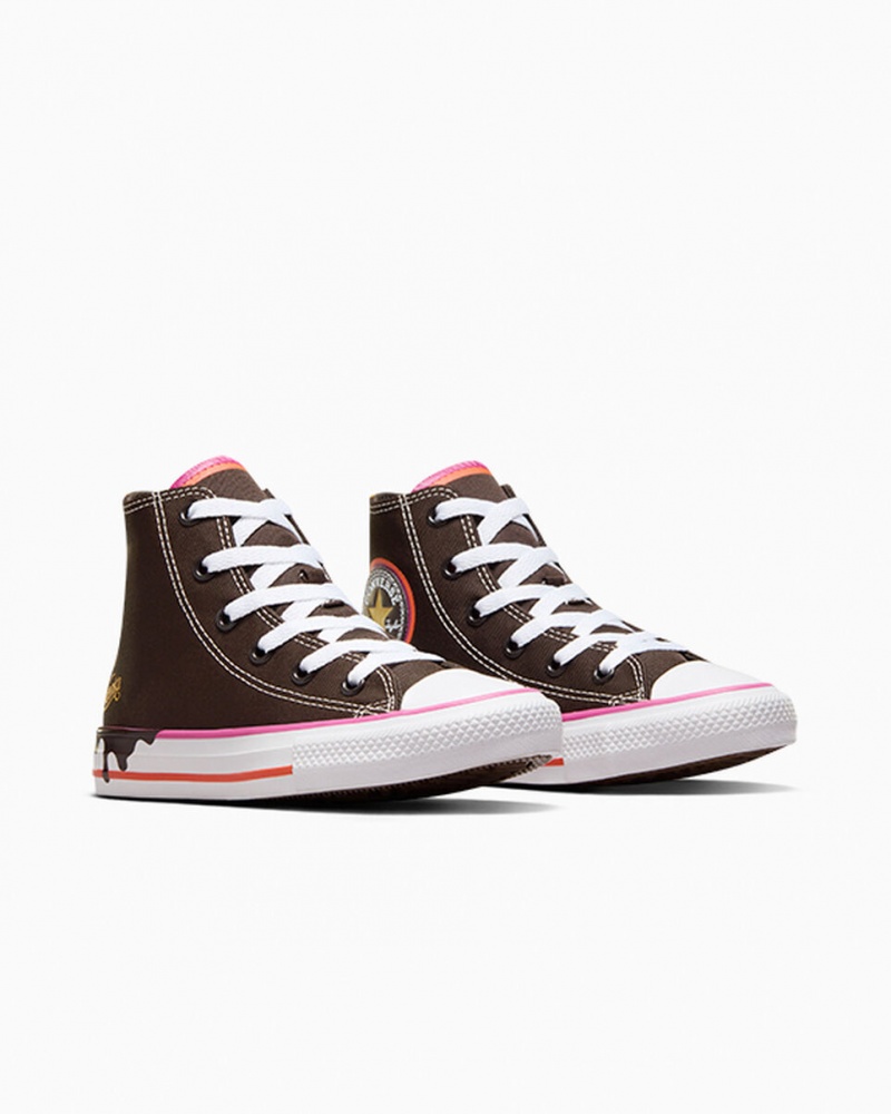 Converse Converse x Wonka Chuck Taylor All Star Brune Hvide | 04156PDOQ