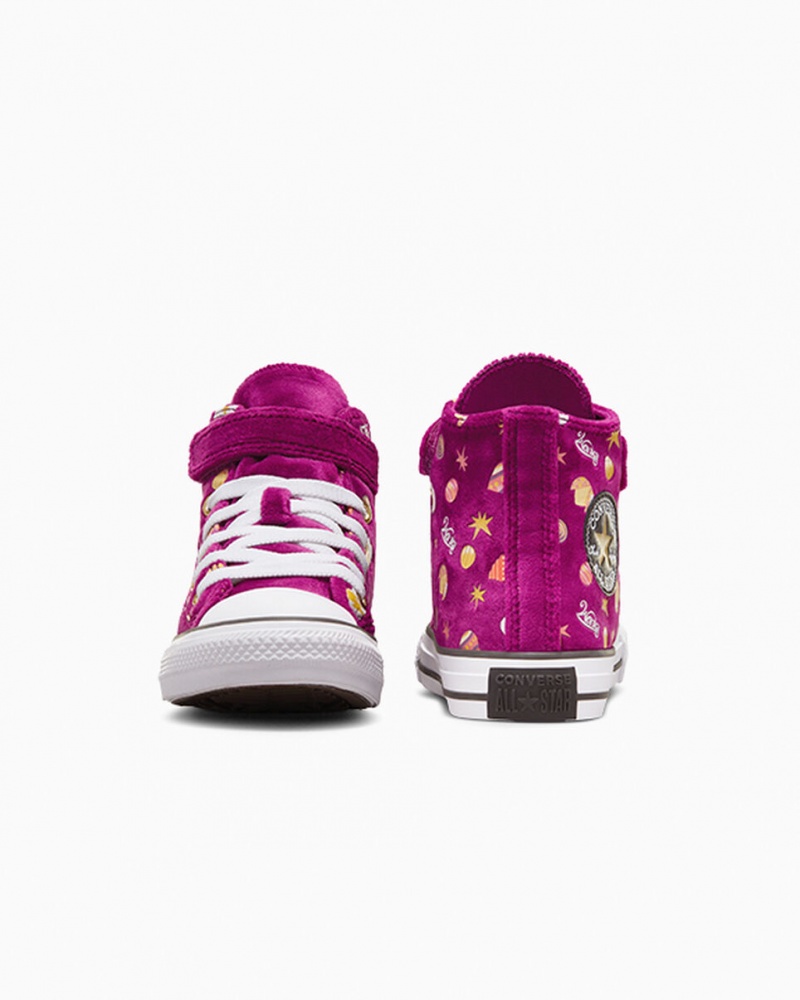 Converse Converse x Wonka Chuck Taylor All Star Easy On Lilla Guld Hvide | 83591ZIRG