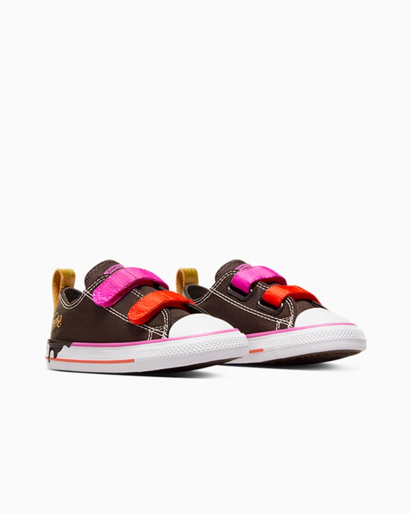 Converse Converse x Wonka Chuck Taylor All Star Easy On Brune Lyserød Hvide | 67314SDRA