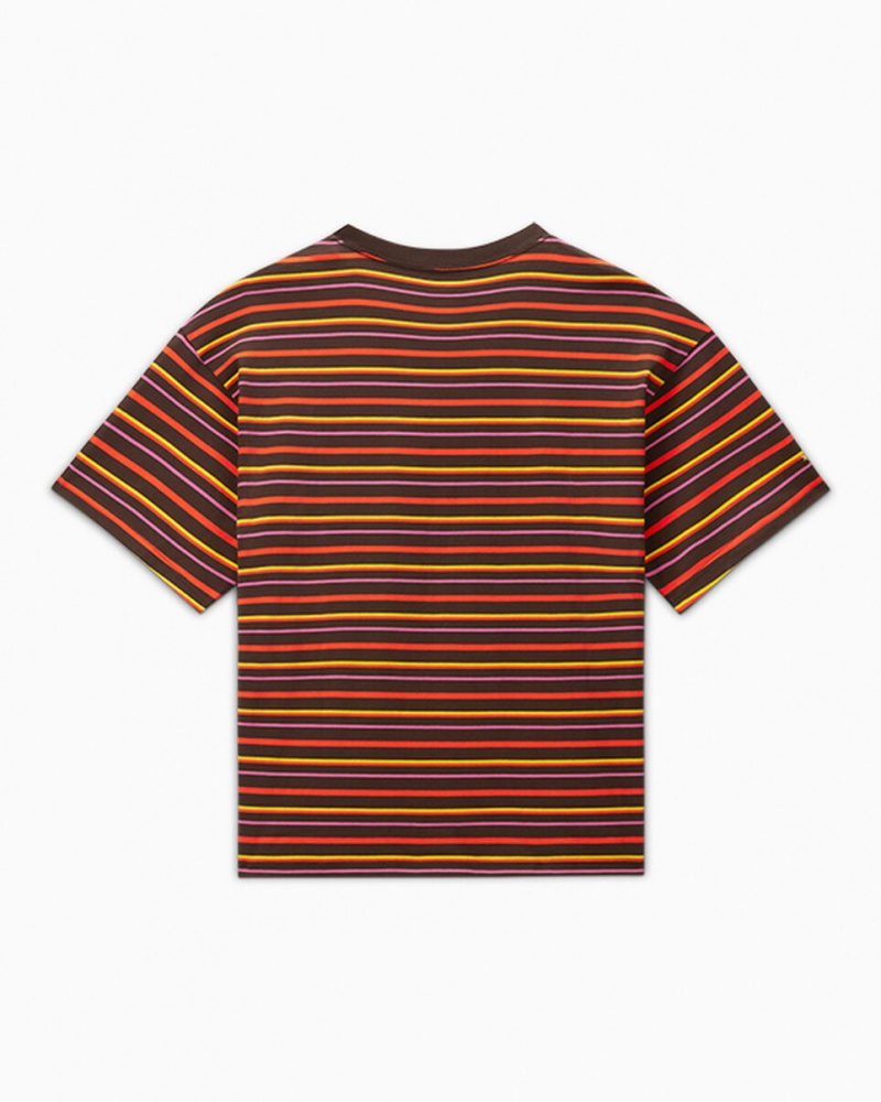 Converse Converse x Wonka Stribet T-Shirt Wonka Stripe | 58693RAUS