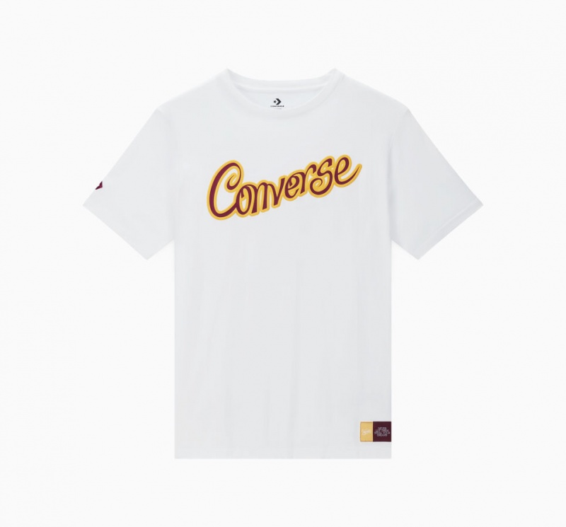 Converse Converse x Wonka T-Shirt Hvide | 85023TDOI