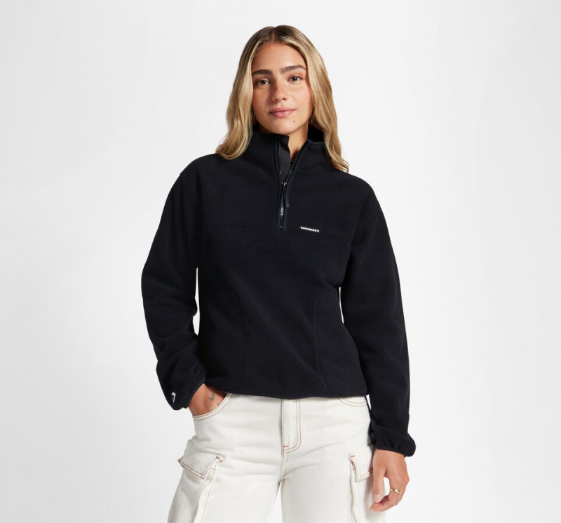 Converse Counter Climate Polar Fleece Half-Zip Popover Sort | 58407ULZK