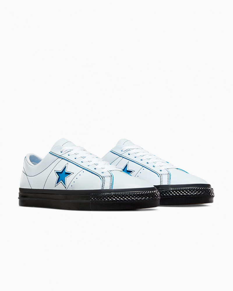 Converse Eddie Cernicky One Star Pro Hvide Sort Blå | 08931ENJV