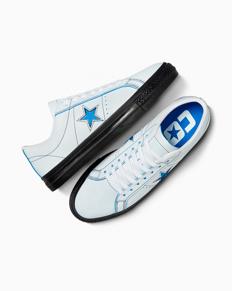 Converse Eddie Cernicky One Star Pro Hvide Sort Blå | 08931ENJV