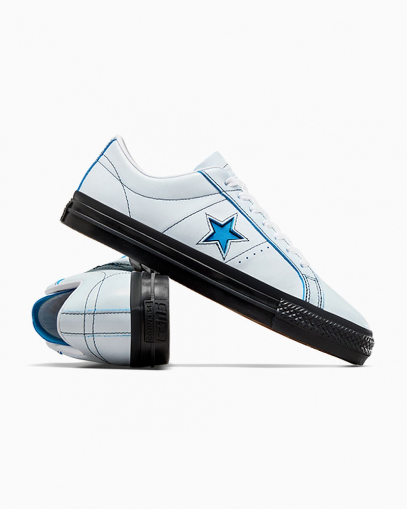 Converse Eddie Cernicky One Star Pro Hvide Sort Blå | 08931ENJV