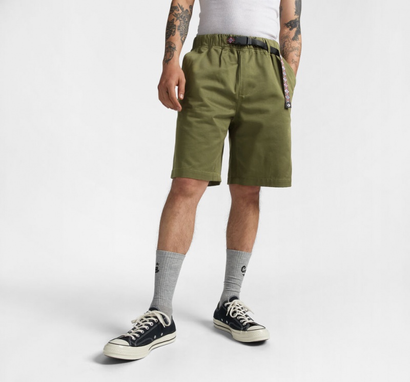 Converse Elevated Lette Cargo Kort Grøn | 45938TJKO