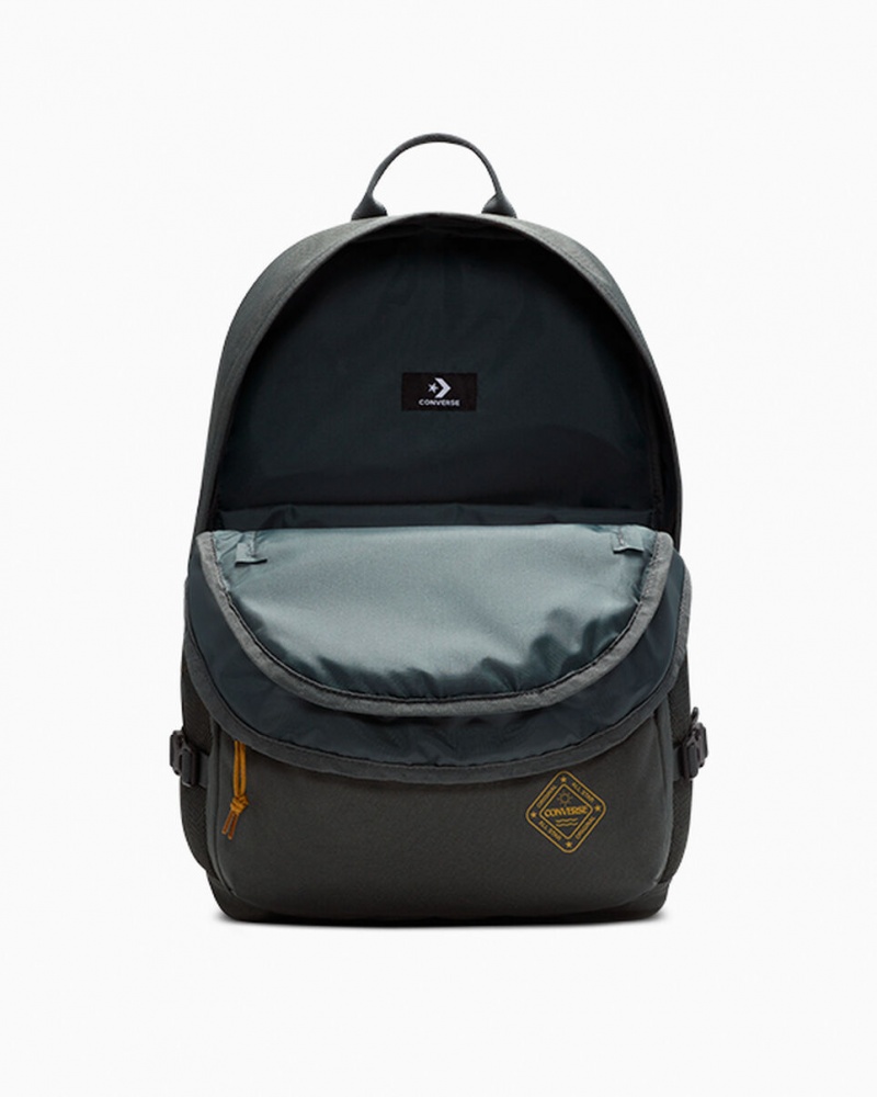 Converse Grafisk Lige Edge Backpack Grøn | 43816HBJD