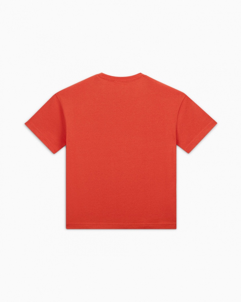 Converse Relaxed Chest Pocket T-Shirt Nomadic Rust | 73284YPXJ