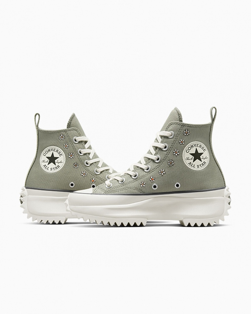 Converse Run Star Hike Platform Embroidery Lyse | 69375BOAI