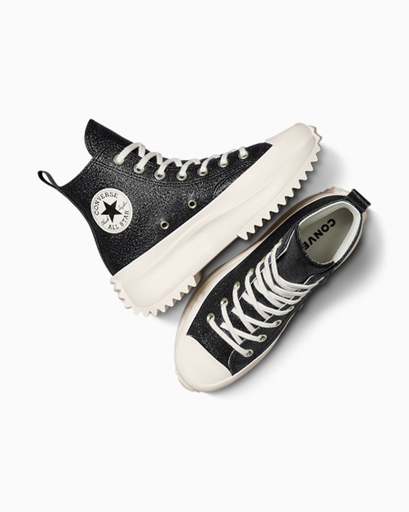 Converse Run Star Hike Platform Glitter Sort | 04231QVYM