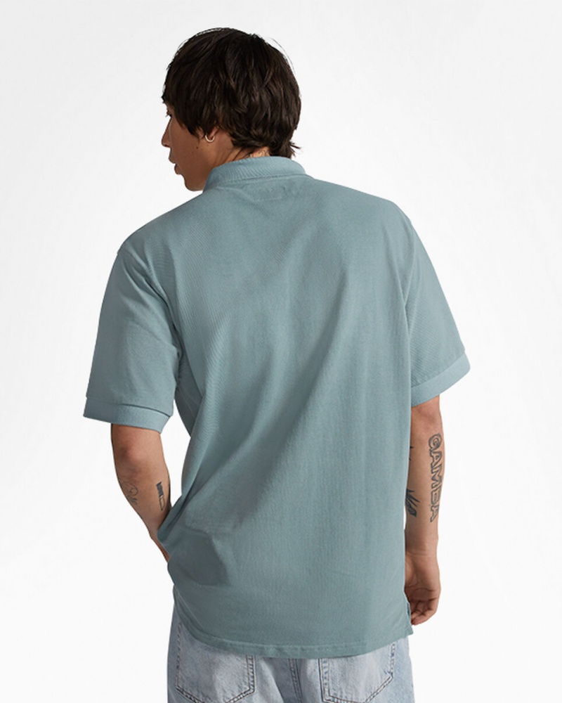 Converse Shoe Patch Polo Shirt Grå | 30681PLNX