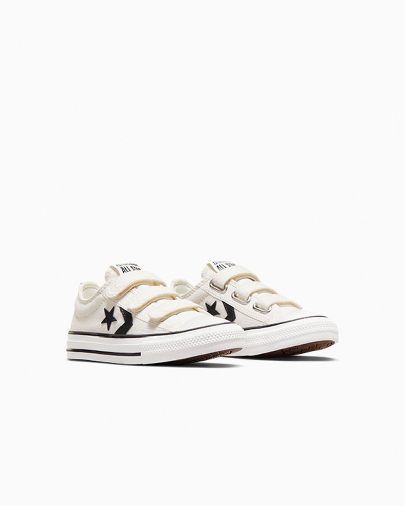 Converse Star Player 76 Easy-On Hvide Sort | 60357MCLK